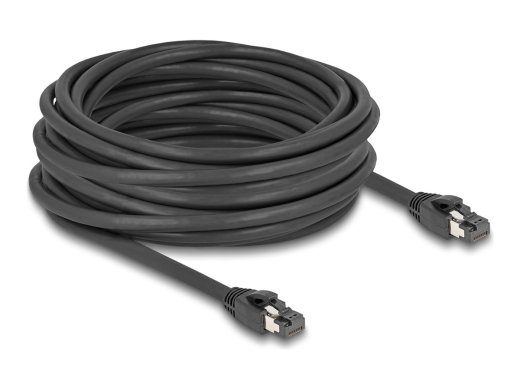 DeLOCK CAT 8.1 S/FTP 10m Võrgukaabel Must