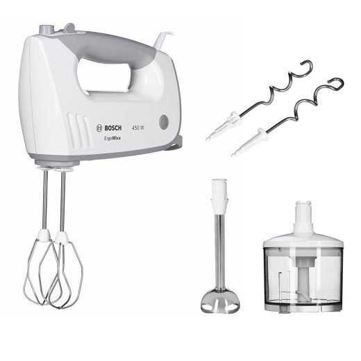 Bosch MFQ36480 käsimiks 450 W hall, valge