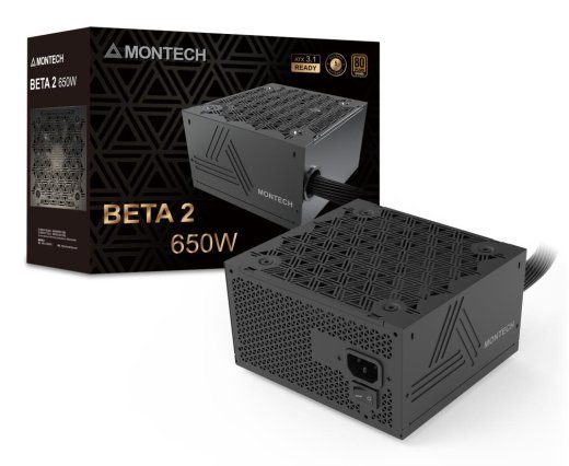 Maitinimo šaltinis MONTECH BETA 2 ATX PC 100 - 240 V 650 W BETA2650W