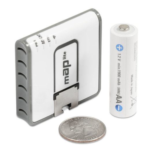 Mikrotik mAP lite valge Power over Ethernet (PoE)