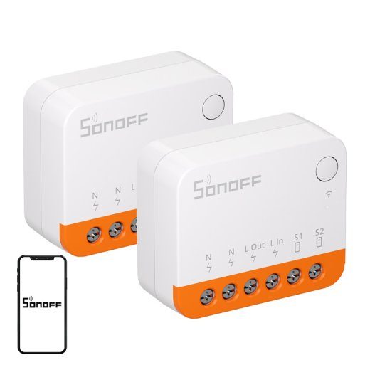 SONOFF MINIR4 (Extreme) lüliti, 2tk