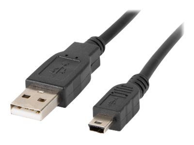Lannberg USB-kaabel 1,8m must