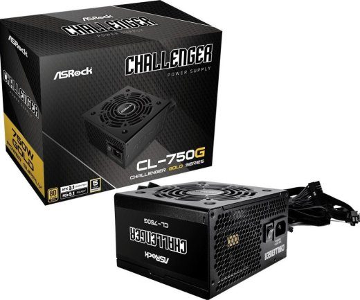 ASRock Challenger Gold 750W (CL-750G) vooluallikas