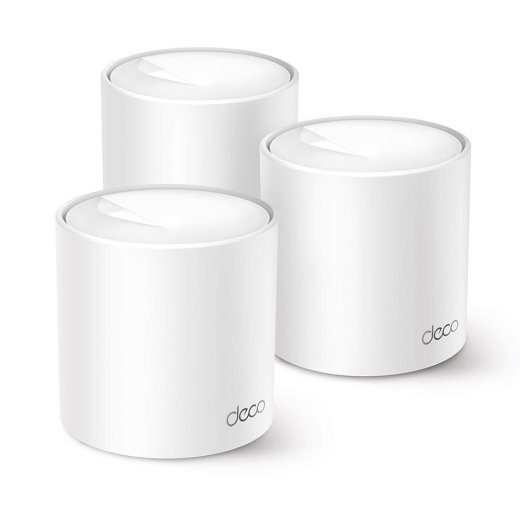 Juhtmevaba ruuter TP-LINK 1500 Mbps Mesh Wi-Fi 6 1x10/100/1000M 1x2.5GbE DHCP DECOX10(3-PACK)