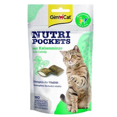 GIMCAT Nutri Pockets Kassinäpsus Kassitoit - 60g