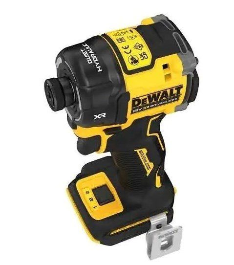 DeWalt DCF870N-XJ smūginis atsuktuvas 1/4" 18 V 56 Nm juodas, geltonas