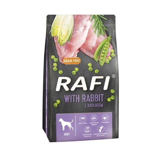DOLINA NOTECI Rafi with rabbit - kuiv koeratoit - 10kg
