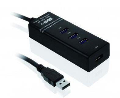 iBox IUH3FB 5000 Mbit/s liidesekeskus must