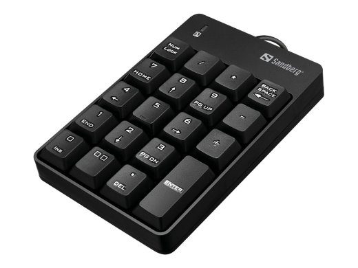 Sandberg USB laidinis numerinis klaviatūros membrana kabelis