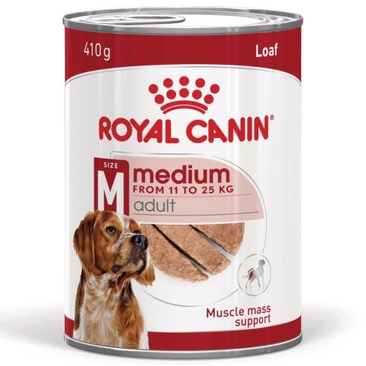 ROYAL CANIN Keskmise Loaf - märgkoeratoit - 410g