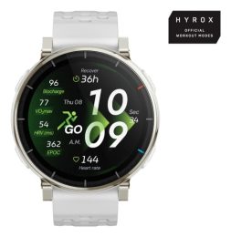 Amazfit Active 3 smartwatch — 3.35 cm (1.32 inch) AMOLED, 466×466, Touchscreen, GPS, 365 mAh, Silicone strap