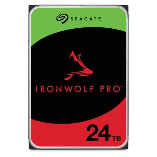 Seagate IronWolf Pro ST24000NT002 24TB 3.5 Serial ATA-600 7200rpm Hard Drive