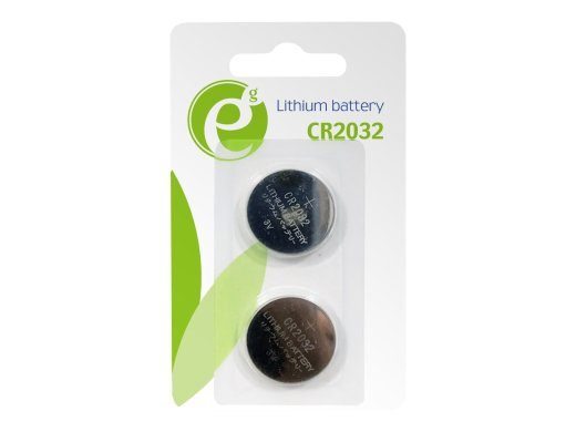 GEMBIRD EG-BA-CR2032-01 Nupupatarei CR2032 2tk blisterpakend