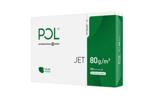 POLJET 9938A80 Paberikopier (A4; 80g/m2; 500 lehte; valge, matt)