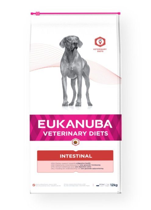 Eukanuba Veterinary Diets Intestinal Formula kuiv koera toit - 12kg