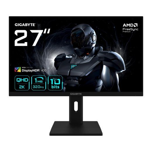LCD Monitor GIGABYTE 27 " 2560 x 1440 pixels Quad HD Native aspect ratio 16:9 LED Flat G27Q3EK