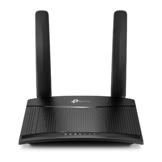 TP-LINK TL-MR100 LTE belaidis maršrutizatoriaus vienas juostos (2,4 GHz) juodos spalvos