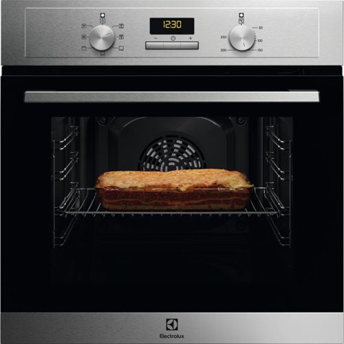 Electrolux EOF3H00BX sisseehitatud ahi hõbedane 65l