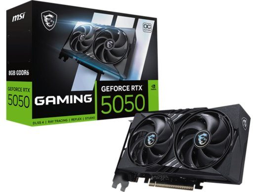 MSI GeForce RTX 5050 8GB Gaming OC