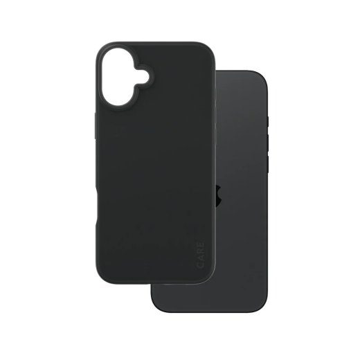 CARE by PanzerGlass Case Moodne kaitse Apple iPhone 16 Plus Taaskasutatud plast Must
