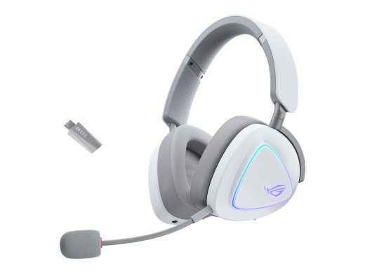 ASUS ROG Delta II belaidės ausinės baltos