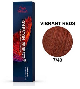 Wella Professionals Koleston Perfect Me+ Vibrant Reds 7/43 Juuksevärv 60 ml
