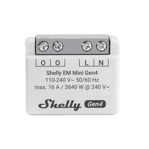 Shelly EM Mini Gen4 releelüliti