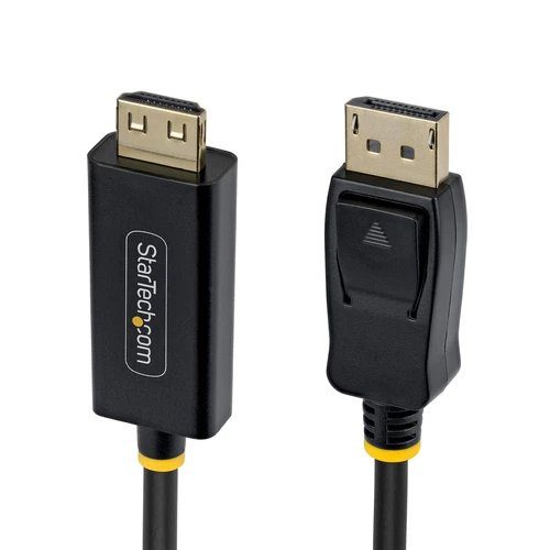 1M DP-HDMI-4K60-GR 1 m DP uz HDMI satvērējkabelis