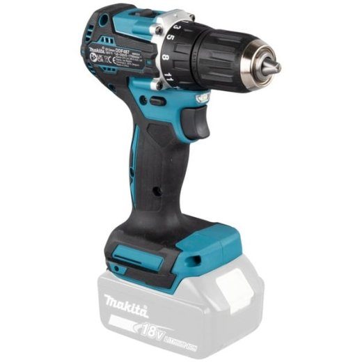 Makita DDF487Z 1/2" 20 UNF gręžtuva/varžtas (baterija neįtraukta)