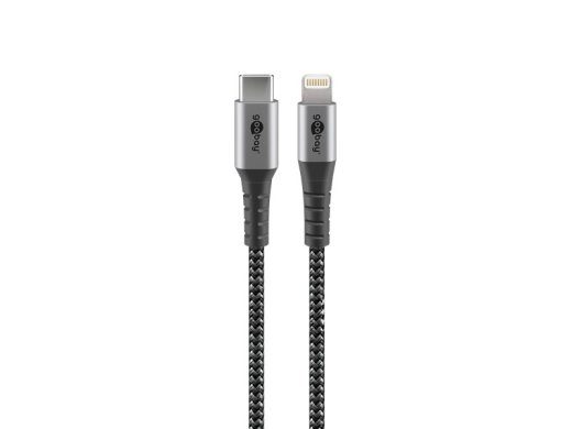 Goobay Lightning kaabel 2m punutud MFi