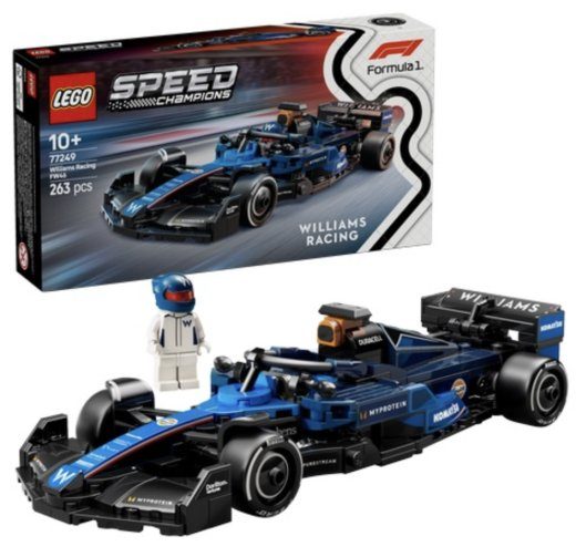 LEGO 77249 Speed Champions Williams Racing FW46 F1 võidusõiduauto ehituskomplekt