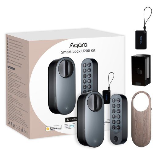 SMART HOME LOCK U200/BLACK EL-D02D-B AQARA