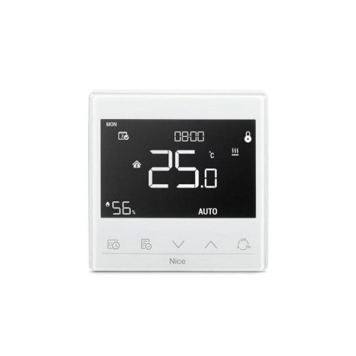 Nice Warm-Control valge põrandakütuse termostaat