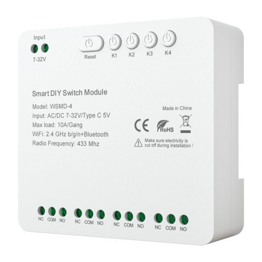 DIY Avatto WSMD-4 32V nutikas lüliti moodul