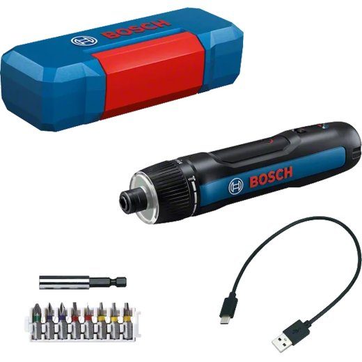 Bosch Go (Gen3) professionaalne kruvikeeraja 1/4", 8 tükki