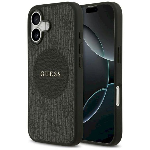 Guess 4G Circle Classic Logo MagSafe Case iPhone 17 jaoks / must