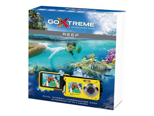 Easypix GoXtreme Reef 8megapikseli kollane digitaalkaamera