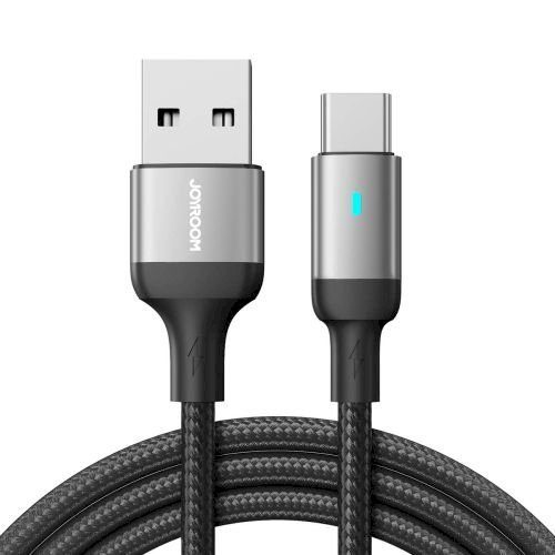 Joyroom S-UC027A10 USB - Type-C andmekabel 3A 1.2m / must