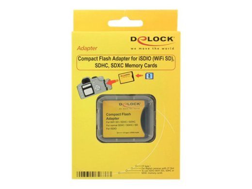DeLOCK CompactFlash kortelės adapteris