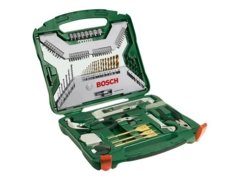 Bosch X-Line Titanium kruvikeeraja, puurin ja pistikuga komplekt