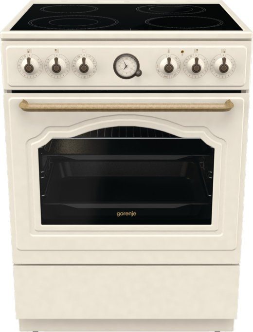 Gorenje GECS6B70CLI vaba seisev keraamiline pliidiplaat ahi beež