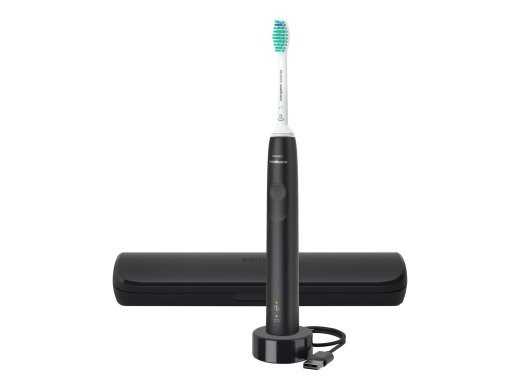 Philips Sonicare 3100 Series HX3673 Elektriline Hambaharja Must Valge