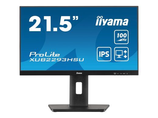 iiyama ProLite XUB2293HSU-B7 21.5" Full HD HDMI DisplayPort 100Hz Pivot Monitorius