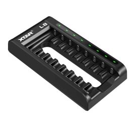 AA/AAA 1.5V/1.2V Smart Battery Charger, 8 Slots