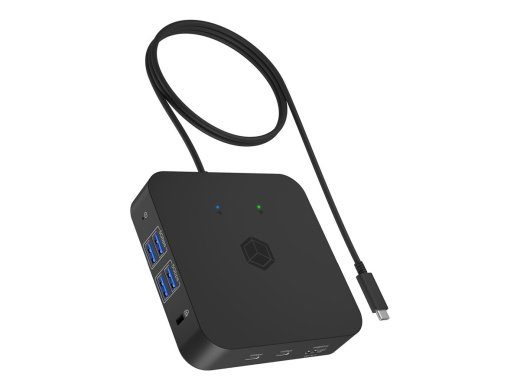 ICY BOX USB-C dokkimisjaam