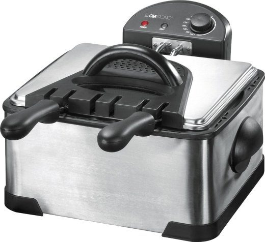 Clatronic FR 3195 Frituur 4 L 2000 W Must, Roosevaba tähestik