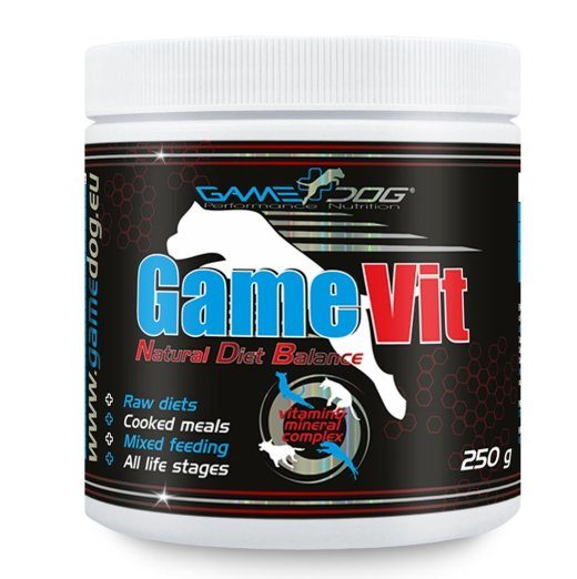 Game Dog GameVit Looduslik Dieet tasakaalu toidulisandeid koertele 250g