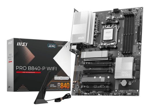 MSI PRO B840-P WIFI emaplaat AMD B840 pesa AM5 ATX