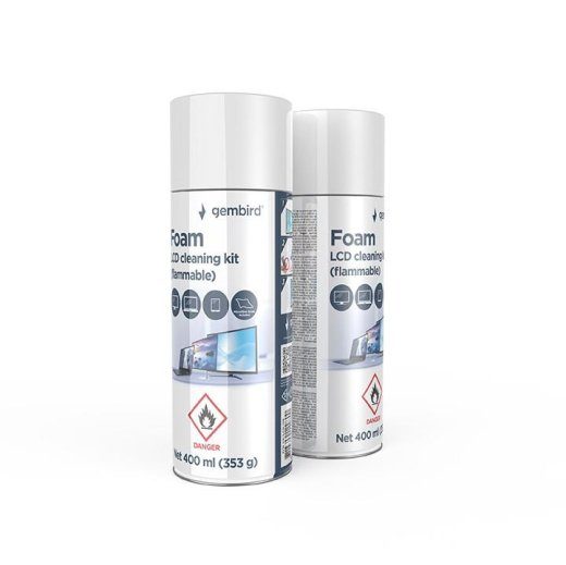 PUHASTUSKOMPLEKT LCD VAHT 400ML/CK-LCD-08 GEMBIRD
