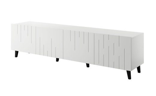 RTV kapp BARI 200x42x52 valge matt